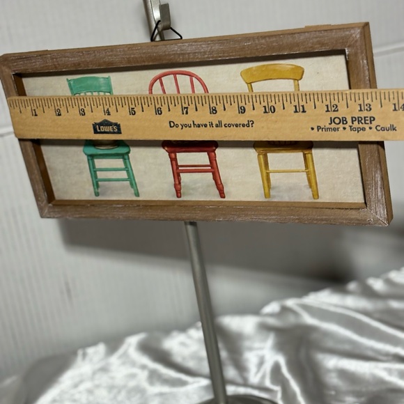 Clearance Bundle w/2nd item for $4.99 shipping Home decor 13.25”x6.5” 3 vintage - Picture 3 of 5